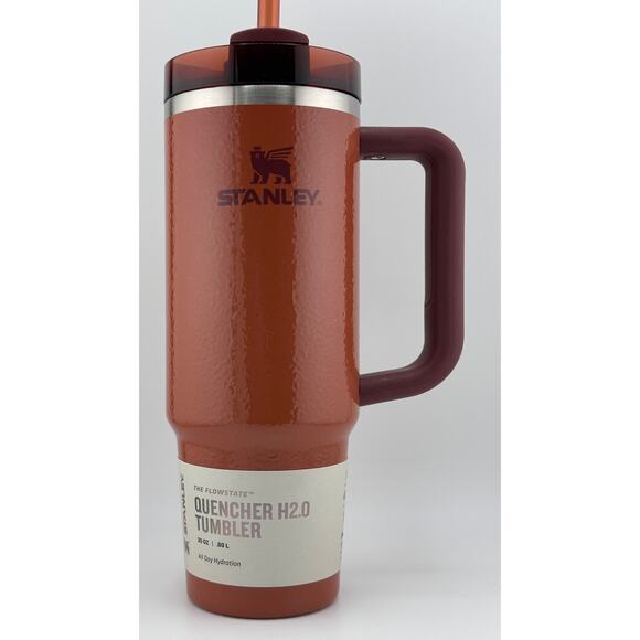 LIMITED EDITION Stanley Quencher H2.0 FlowState Tumbler 30oz, HAMMERTONE CLAY